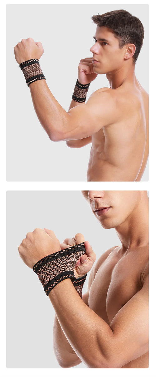 Copper Wrist Wraps