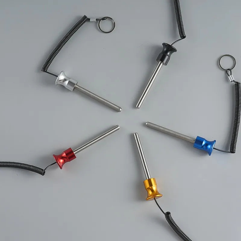 Magnetic Metal Weight Pin Lanyard